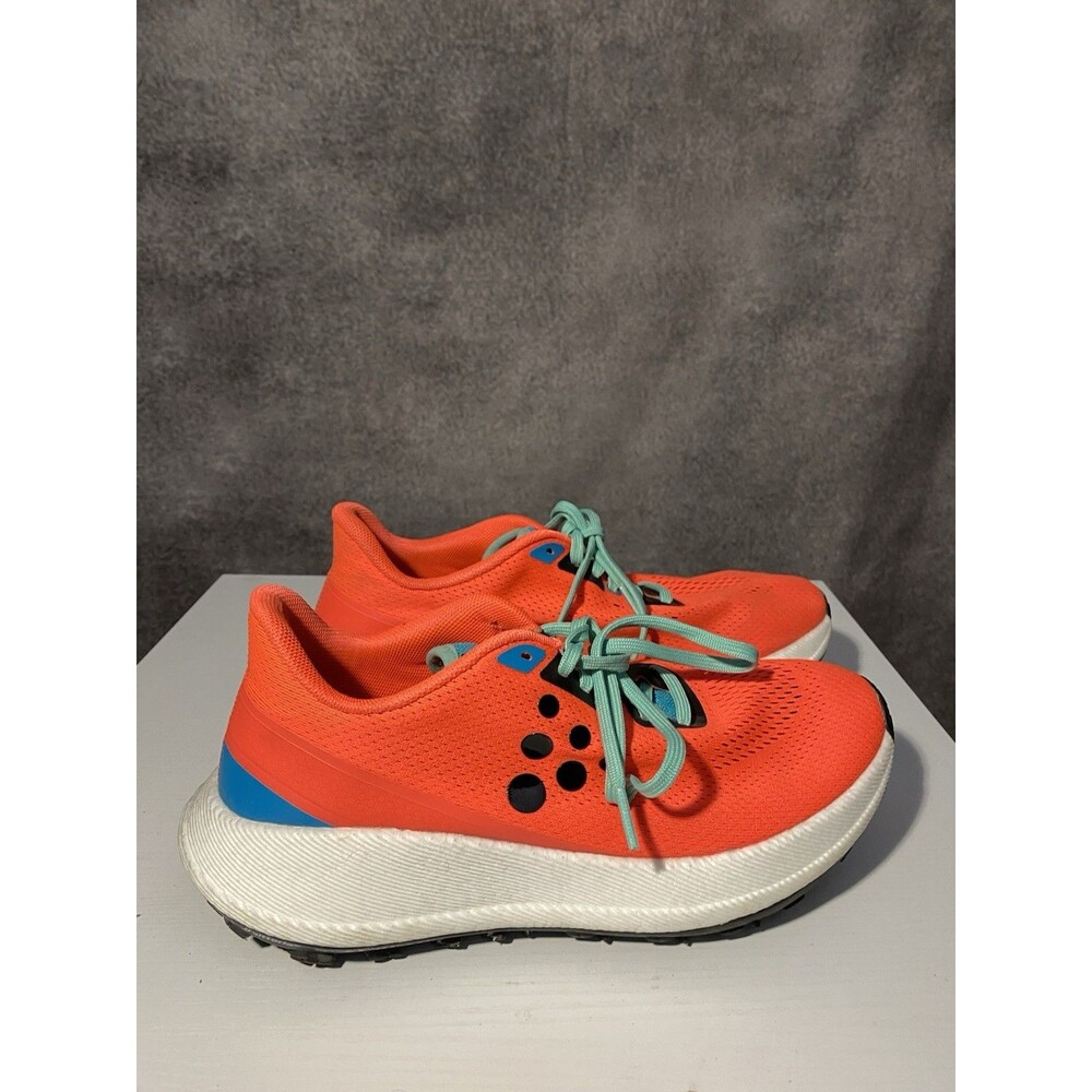 Craft CTM Ultra Carbon Running Shoes Men's Size 9 Orange Trail Performance - Picture 4 of 9